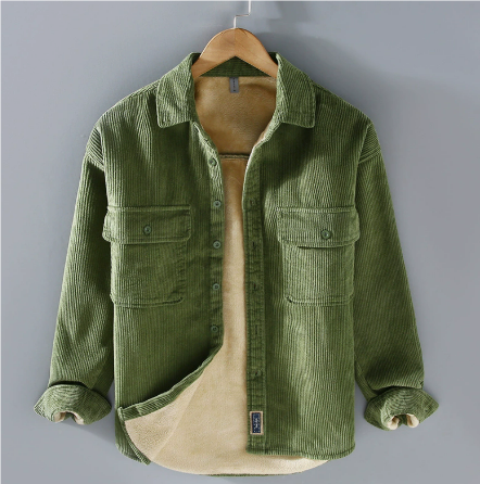 Warme Cordjacke Für Herren | Langarm
