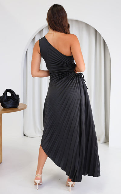 Mayfair™ | Rochelle - Schwarzes Maxi-Kleid