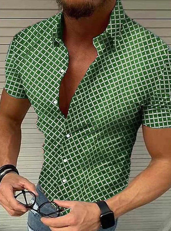 Rasmus - Bequemes und stylisches Hemd für Herren mit atmungsaktivem Stoff