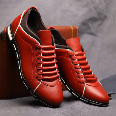 Schnür Aus Leder Sneaker für Herren