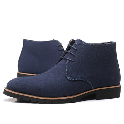 Reiner - Stylish cow suede leather shoes for men