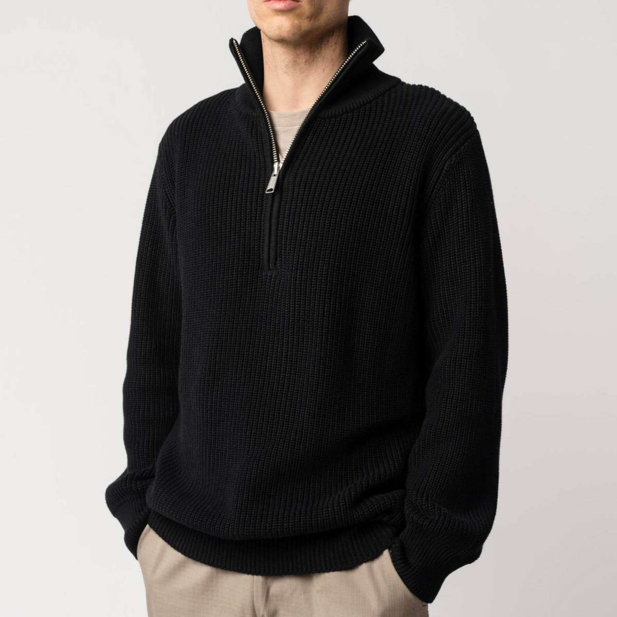 Brand & Belle | BERLIN HALB ZIP-PULLOVER