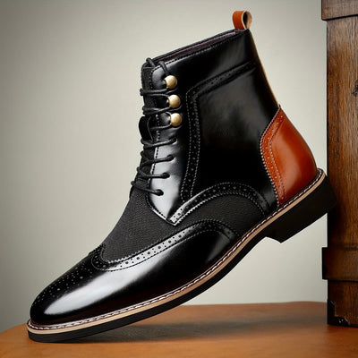 Robert - Premium Oxford Leather Boots for Comfort and Style