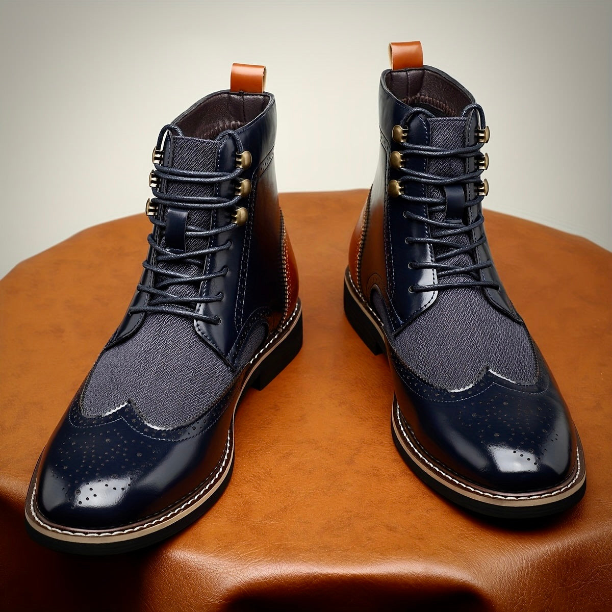 Robert - Premium Oxford Leather Boots for Comfort and Style