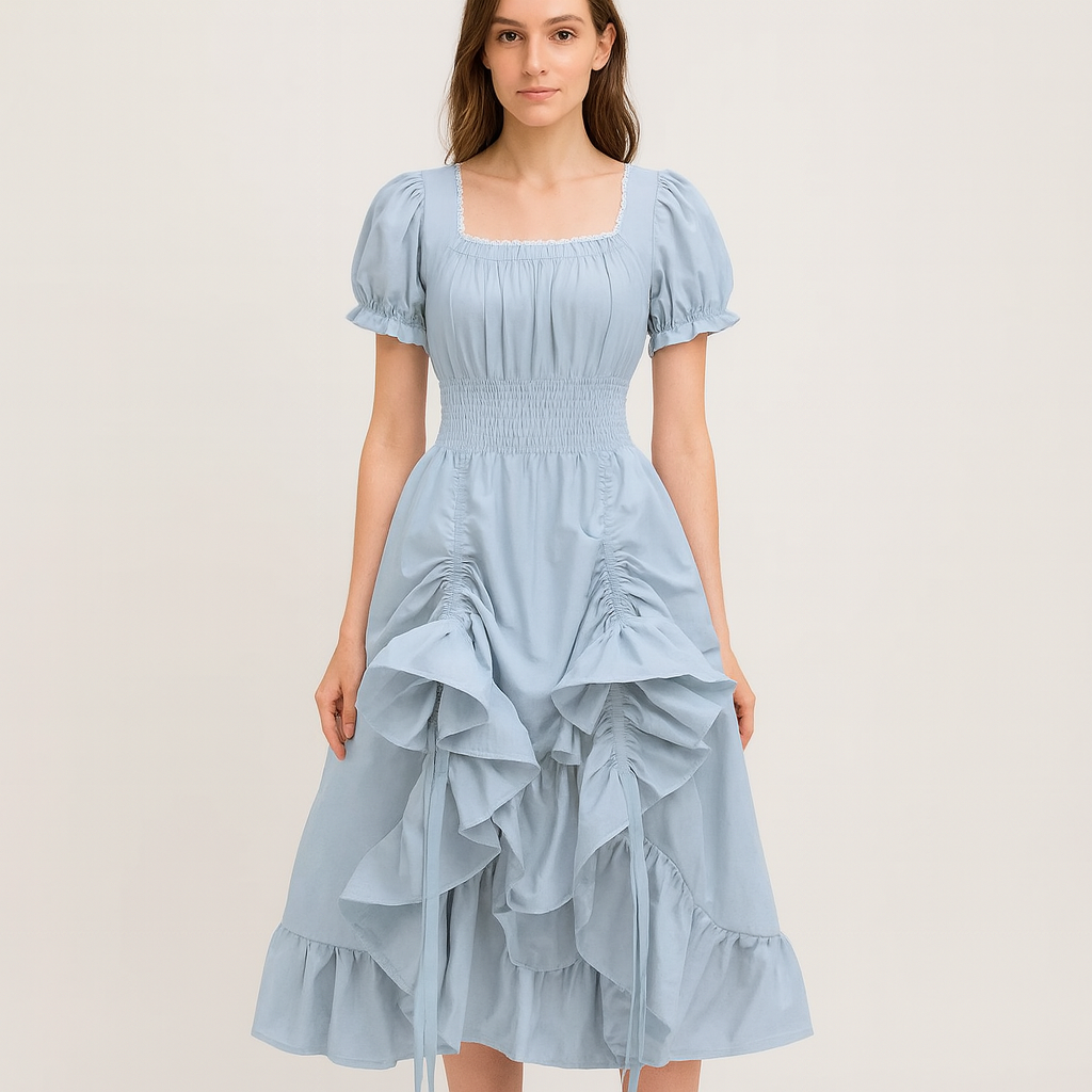 RoyalBloom Renaissance Kleid – Viktorianisch inspiriertes Damenkleid