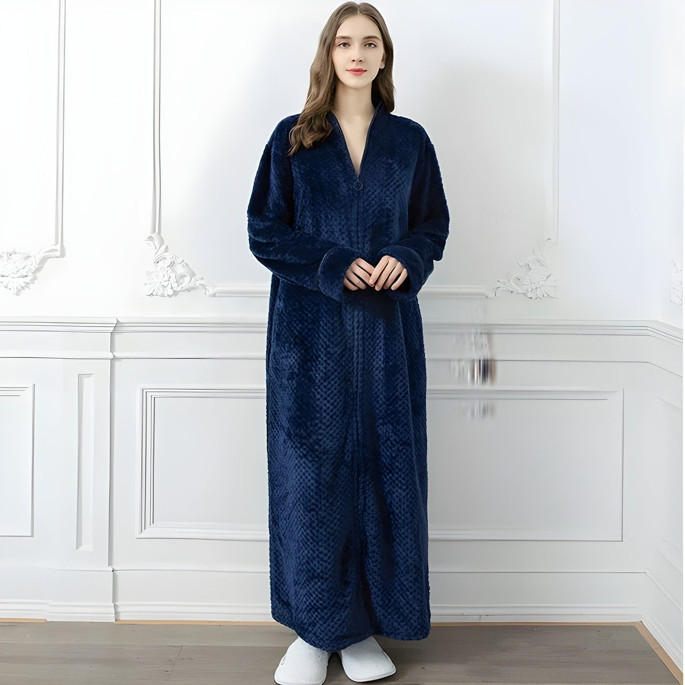 Alex Bathrobe - Luxus-Thermo-Bademantel aus Jacquard