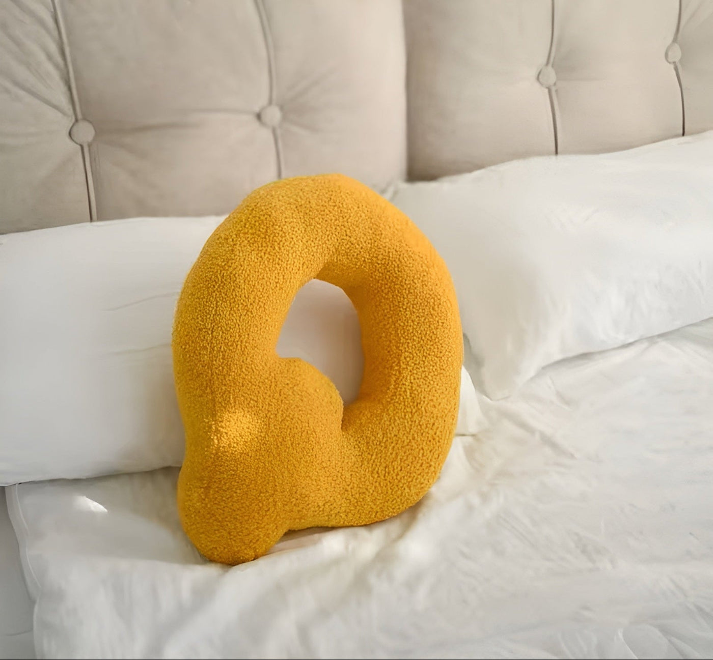 AlphaPlush Kissen – Weiches Alphabet Sofa Wurfkissen