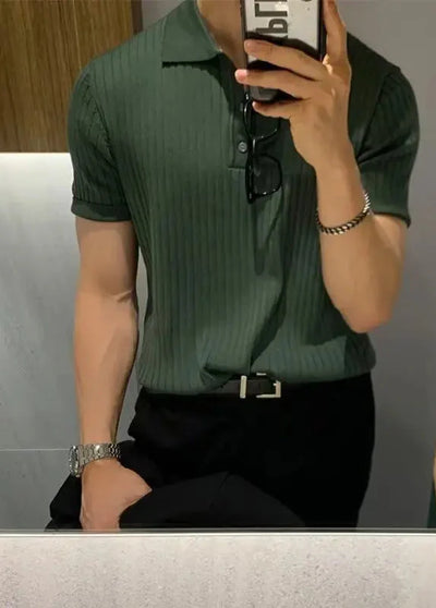 Herrenhemd Im Klassischen Look | Kurzarm