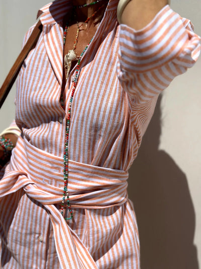 Gertrud©️ | Gestreiftes Kleid