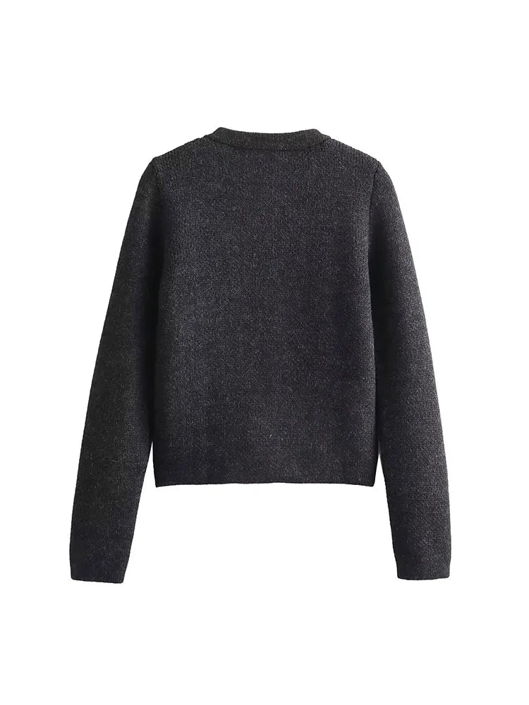 Brand & Belle | Eleganter Strick-Button-Up-Cardigan