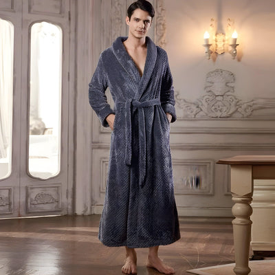 Alex Bathrobe - Luxus-Thermo-Bademantel aus Jacquard