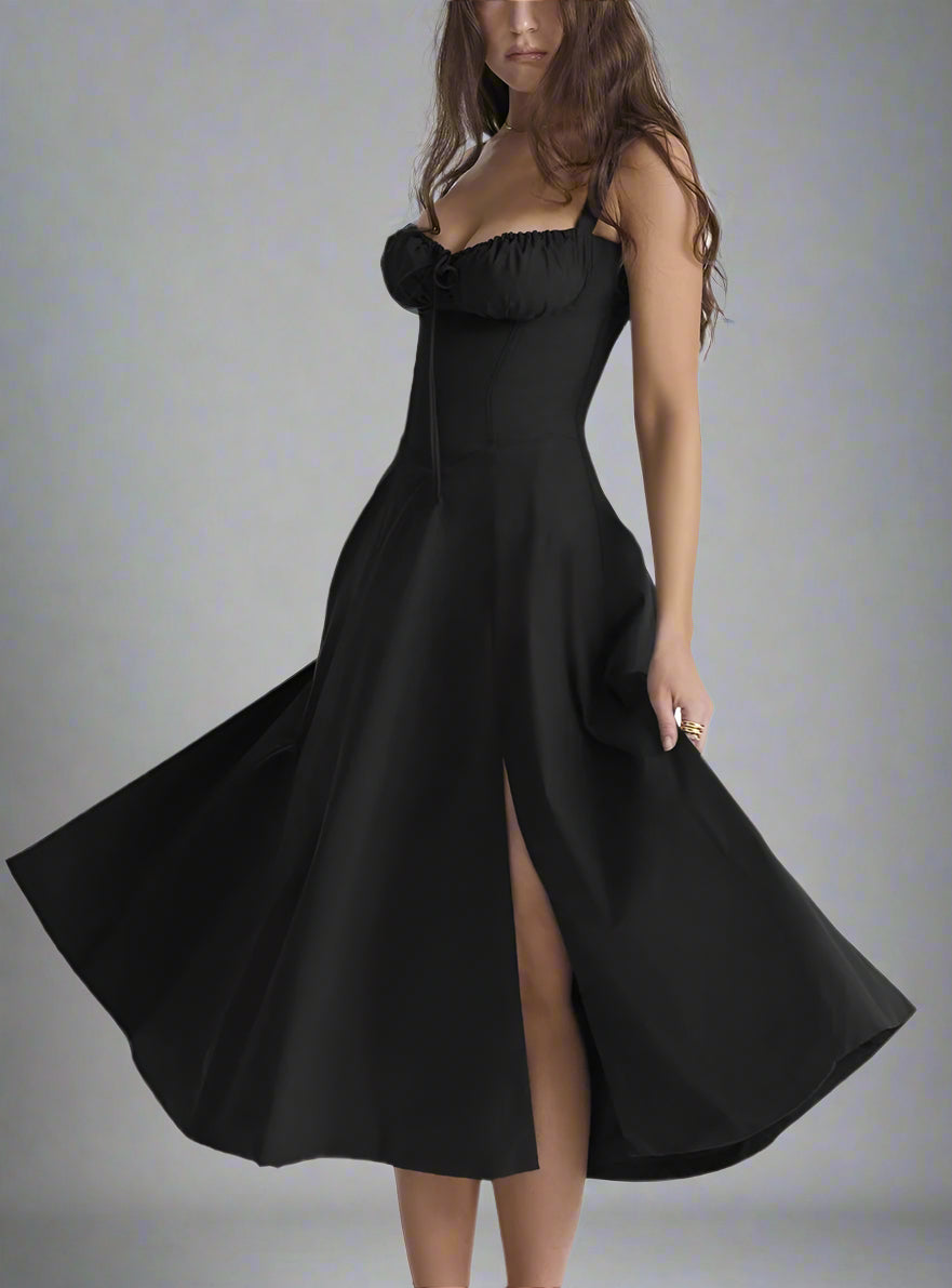 Chiara | Feminines Taillenkleid mit Bustier-Charme