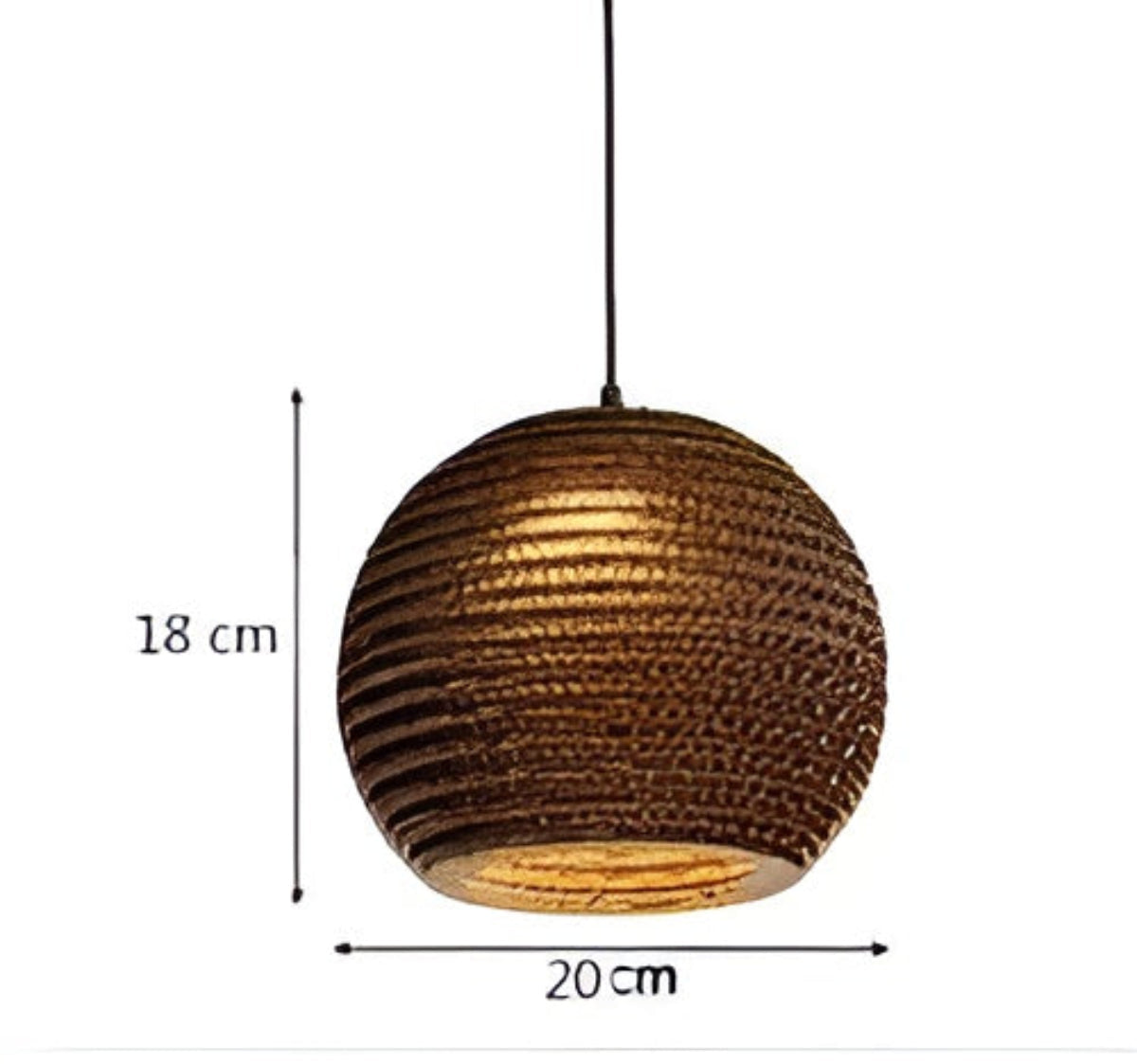 ShadowFlare Light – Dekorative Metall-Pendelleuchte