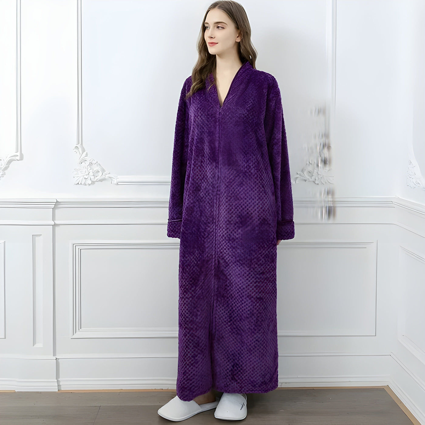 Alex Bathrobe - Luxus-Thermo-Bademantel aus Jacquard