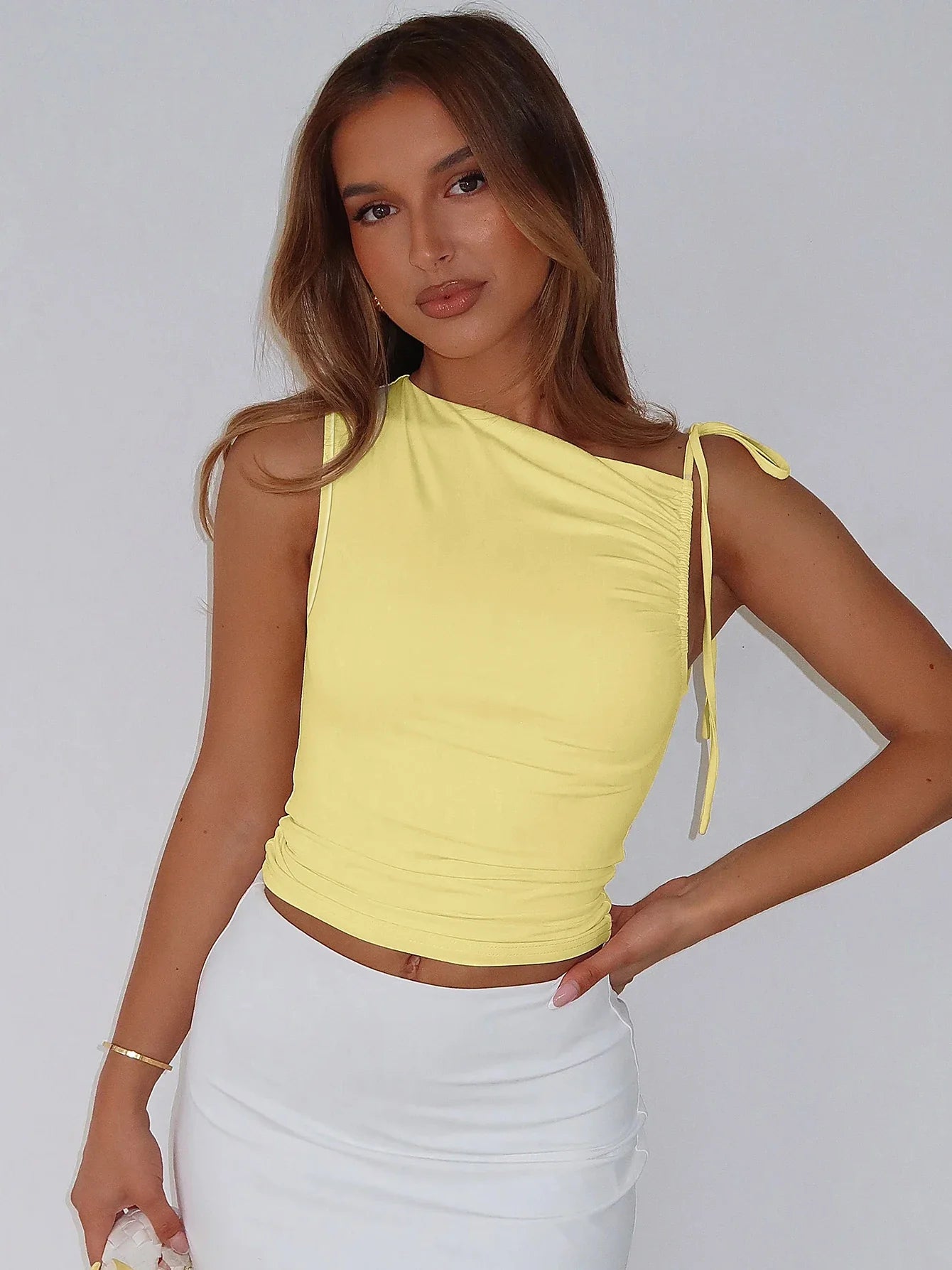 Mayfair™ | Elara Schnürtop mit Raffungen