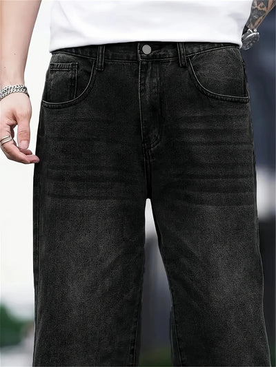 Herrenmode Baggy Jeans | Schwarz