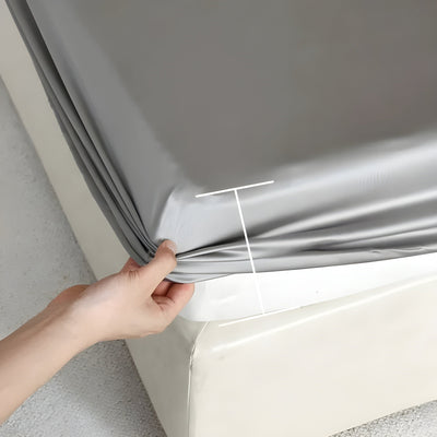 CelesteSilk Spannbettlaken – Rutschfestes Seiden-Spannbettlaken