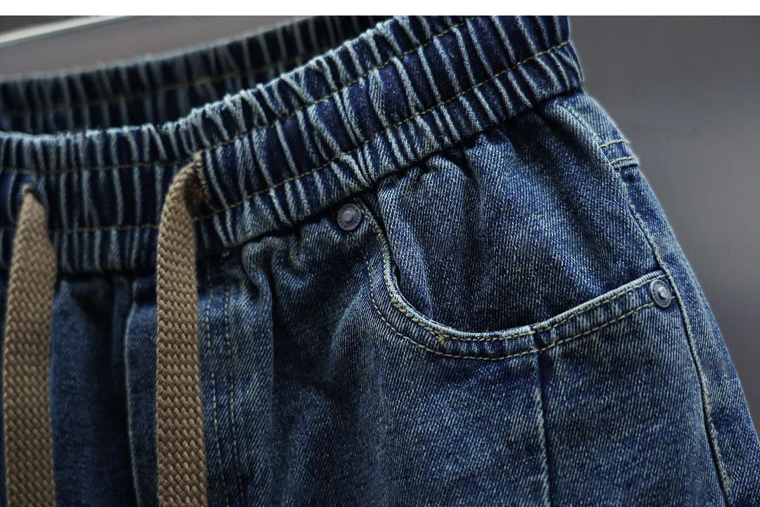 Edelstein™ | Baggy-Jeans mit Gürtel