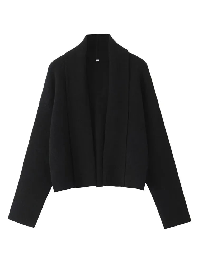 Vicenta® | Strickjacke mit Schalkragen