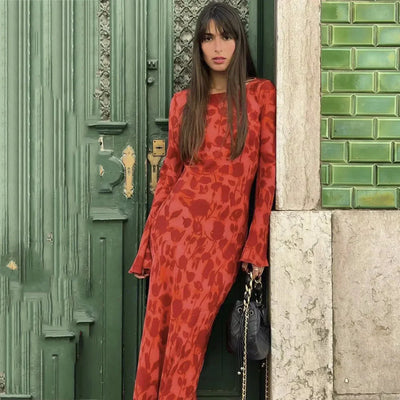 Griselda | Bedrucktes Kleid