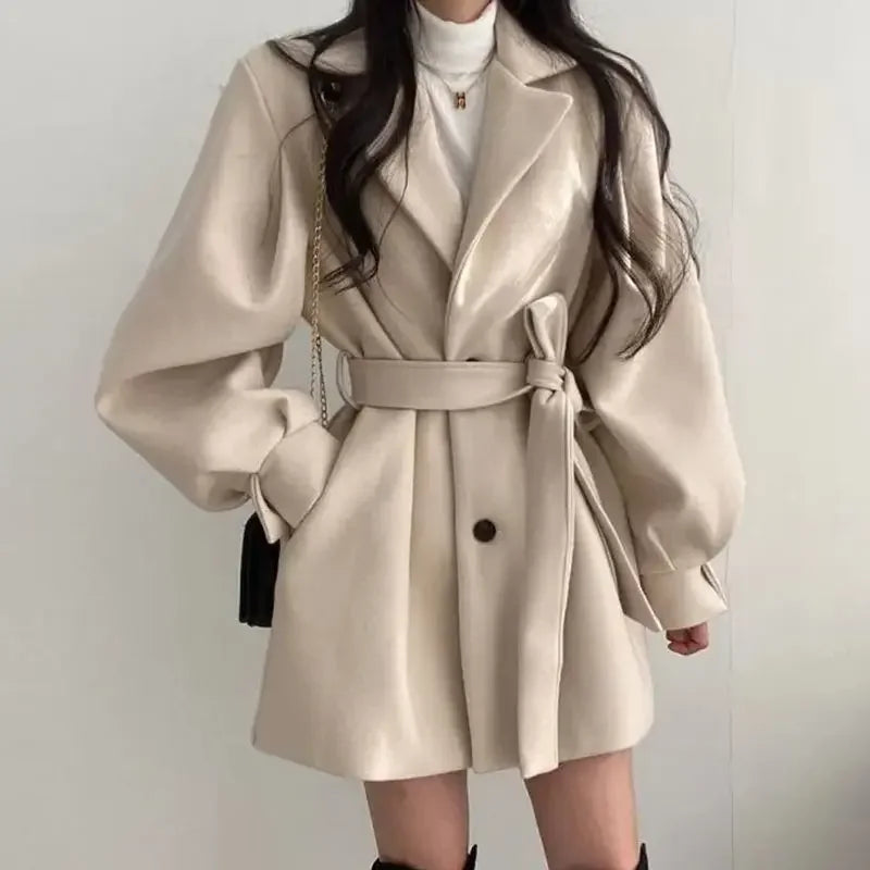 Damen Trenchcoat mit Gürtel | Elegante