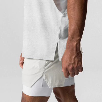 Julius – Rundhalsweste Mit Offenem Seitent