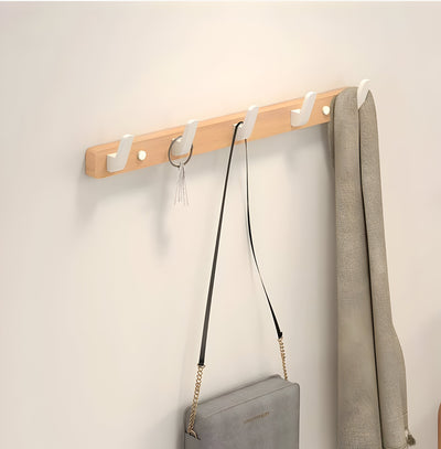 WalnutWisp Hook – Walnuss Holz Wandhaken