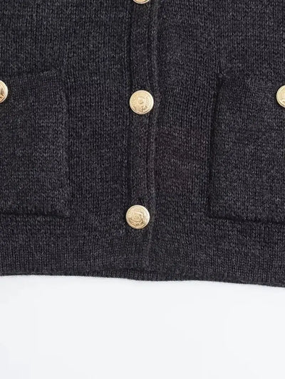 Brand & Belle | Eleganter Strick-Button-Up-Cardigan