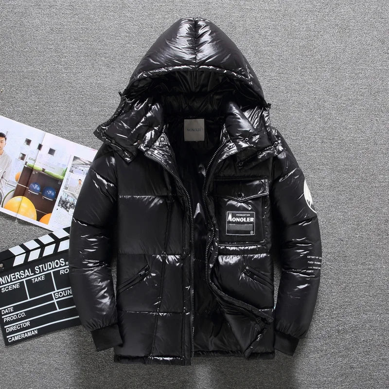 Herren Daunen Jacke Mit Kapuze | Winter