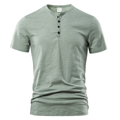 Herren Henley T-Shirt – Lässig & Klassisch