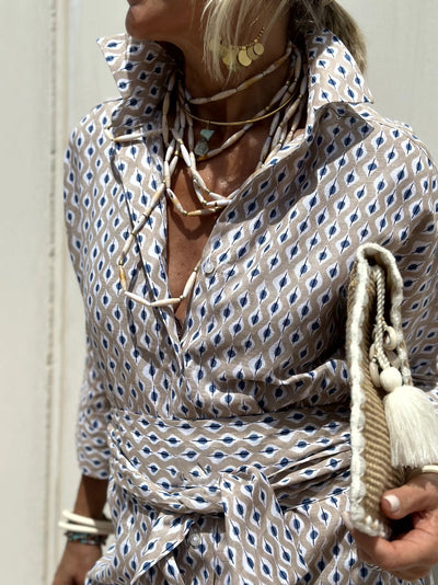 Gertrud©️ | Gestreiftes Kleid