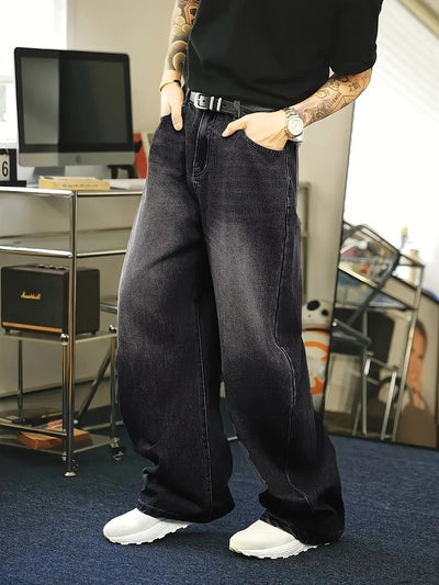 Lässige Baggy-Jeans für Herren | Lockere Passform