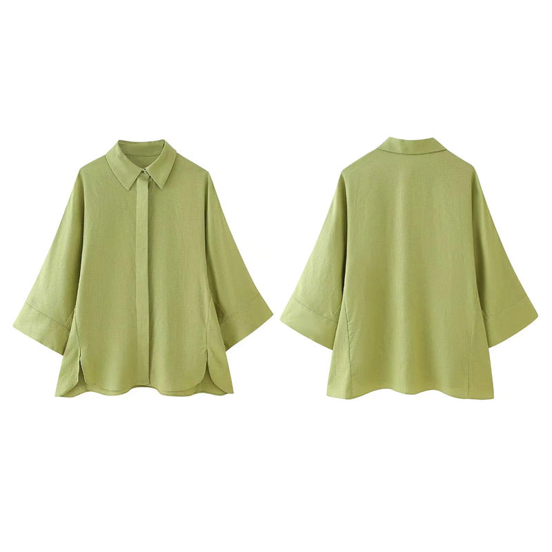 Ava | Casual Hemd-Set mit stilvoller Leichtigkeit