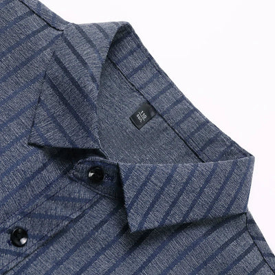 ROSSI ROMA | Business Polo mit Streifenmuster