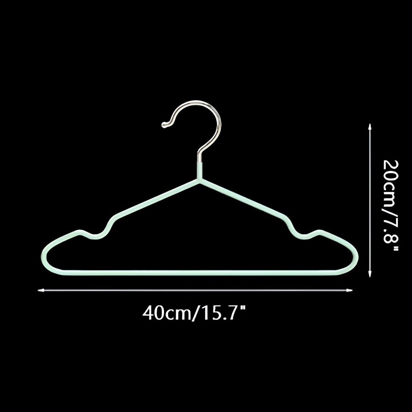 AeroRack Hanger - Retro Anti-Rutsch-Kleiderbügel