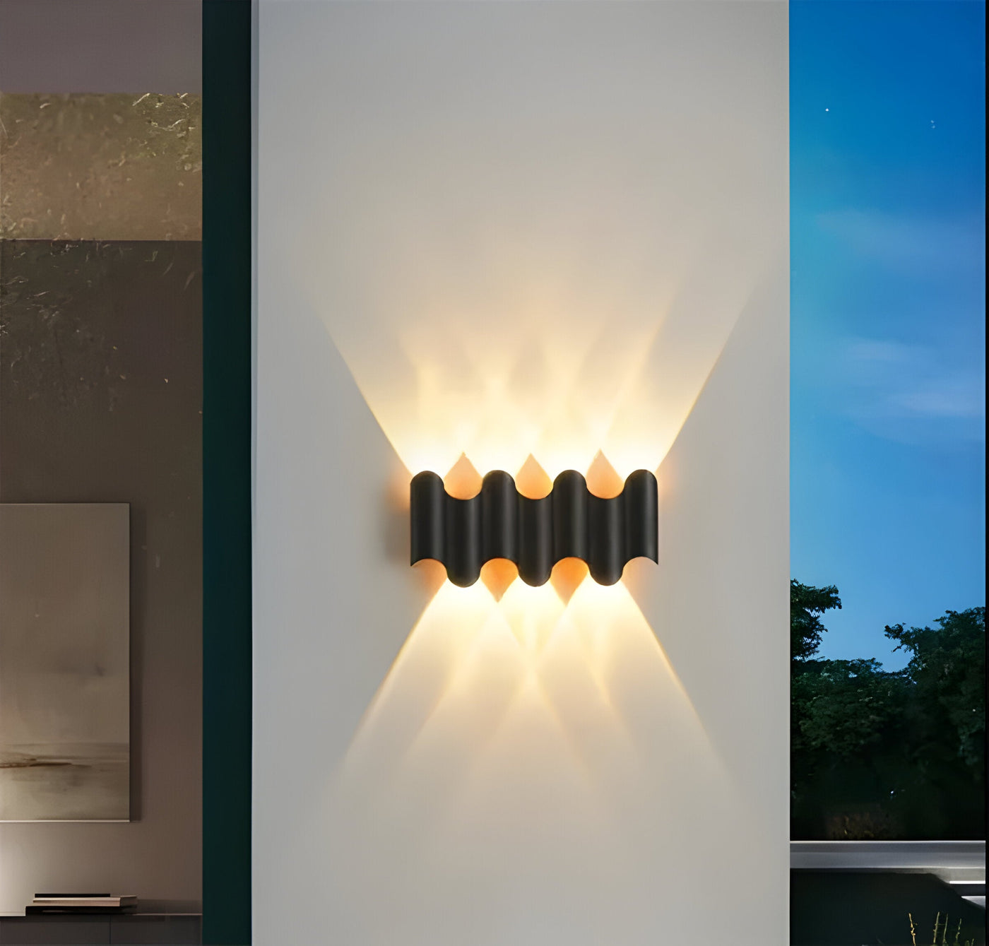 VerandaShine Light – Moderne wasserdichte Außenwandleuchte