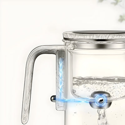 TranquilSip Teekanne – Magnetischer Schalter Filterglas-Teekanne