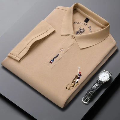 ROSSI ROMA | Luxus-Poloshirt mit Logo