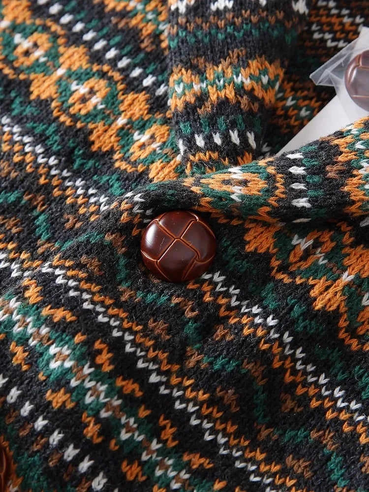 Leo | Vintage Isländischer Pullover