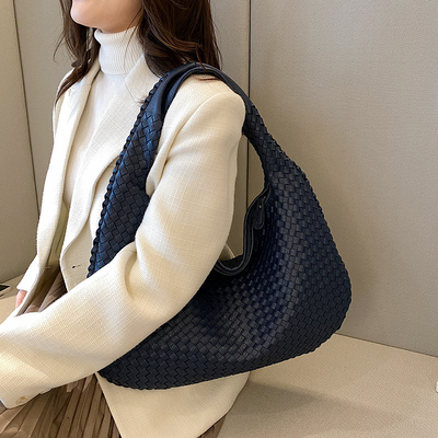 Geflochtene Handtasche Damen Mittelgroß