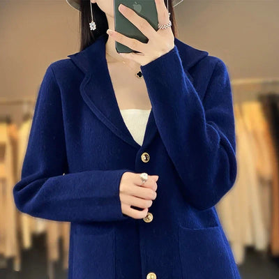 Brand & Belle™ | 100% Premium Wool Cardigan