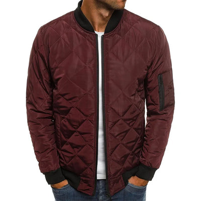 Damian™ | Lässige Jacke mit Rauten-Design