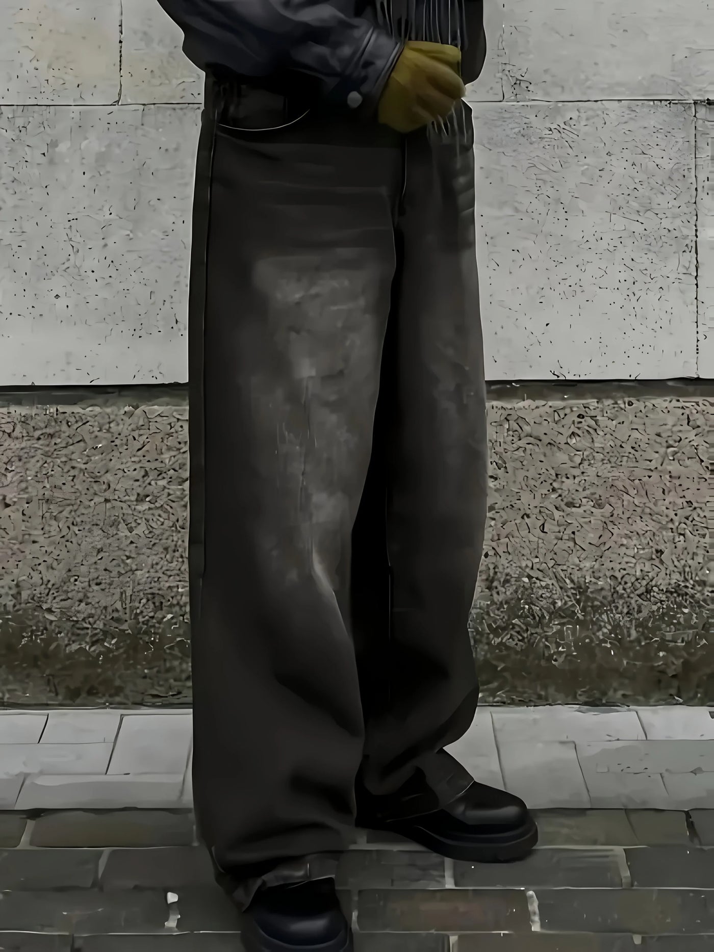 Modische Baggy Jeans für Herren | Weites Bein