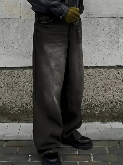 Modische Baggy Jeans für Herren | Weites Bein
