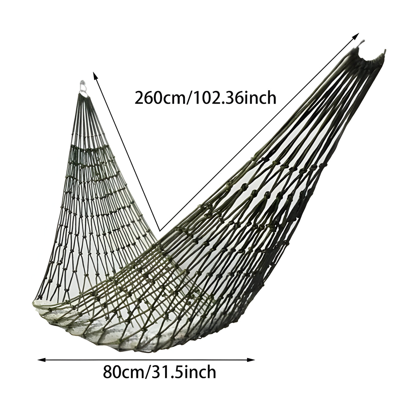 BreezeNest Hängematte - Tragbare Camping-Hängematte