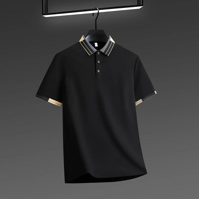 ROSSI ROMA | Poloshirt in Grobstrick