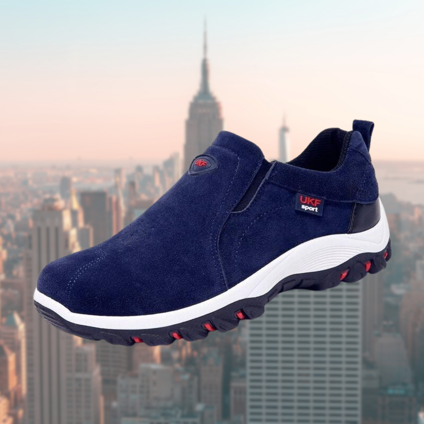 Simon - Orthopädische Walking Schuhe Herren Für Ultimativen Komfort – Atmungsaktive Walkingschuhe Für Nordic Walking