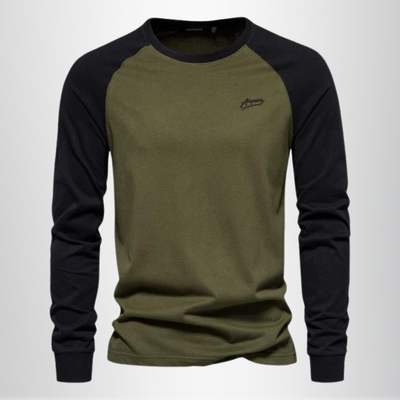 Lässiges Langarm Shirt