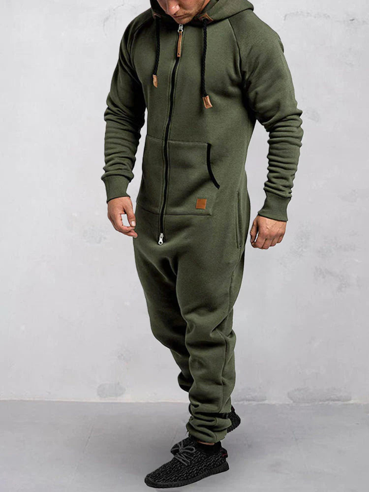 Jumpsuit mit Kapuze für Männer