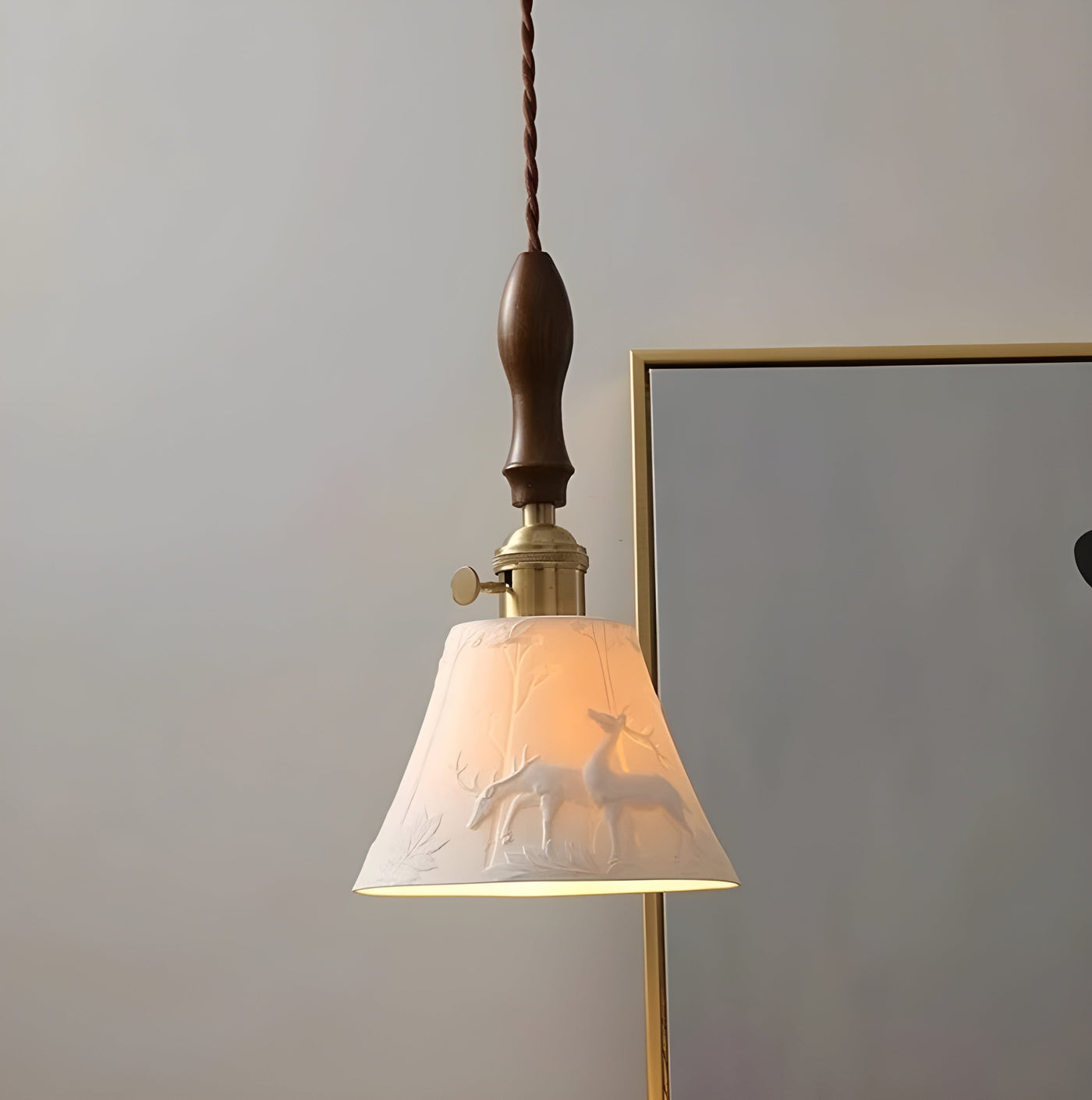 IslandCeramica Light - Moderne rustikale Keramikleuchte